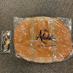 Aladdin bag and keychain